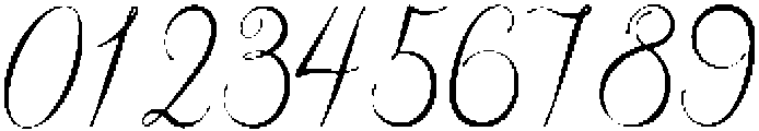 Margo Regular otf (400) Font OTHER CHARS