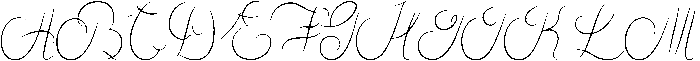 Margo Regular otf (400) Font UPPERCASE