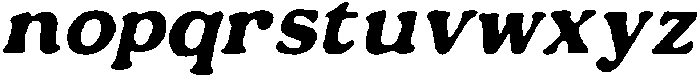 Marhaen Italic otf (400) Font LOWERCASE