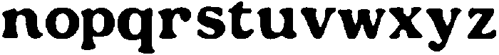 Marhaen Regular otf (400) Font LOWERCASE
