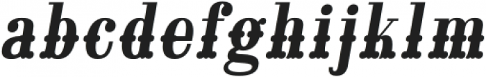 Mariachi Fill Italic otf (400) Font LOWERCASE