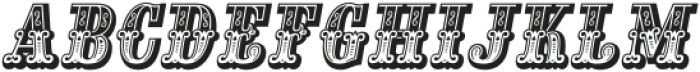 Mariachi SC Italic otf (400) Font LOWERCASE