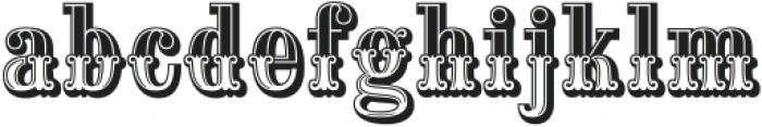 Mariachi Tres Regular otf (400) Font LOWERCASE