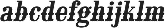 MariachiSolid-Italic otf (400) Font LOWERCASE