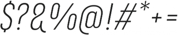 Marianina FY Light Italic ttf (300) Font OTHER CHARS