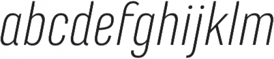 Marianina FY Light Italic ttf (300) Font LOWERCASE