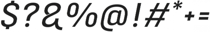 Marianina XWd FY Medium Italic otf (500) Font OTHER CHARS