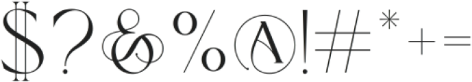 Maribon Serif Serif ttf (400) Font OTHER CHARS