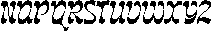 Maribont Regular otf (400) Font UPPERCASE