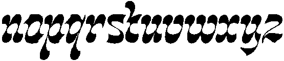 Maribont Regular otf (400) Font LOWERCASE