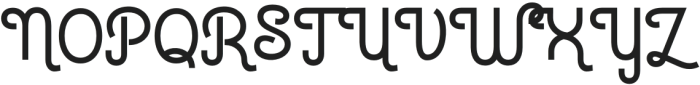 Marically-Regular otf (400) Font UPPERCASE