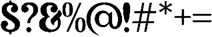 Maridone otf (400) Font OTHER CHARS