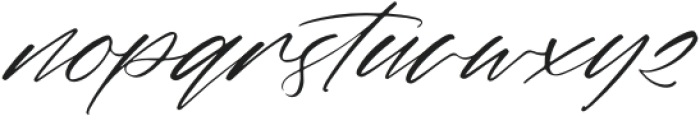 Marie Glachith Italic Italic otf (400) Font LOWERCASE