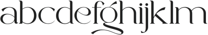 Mariegold Regular otf (400) Font LOWERCASE