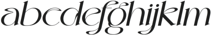 Mariella Noeve Italic otf (400) Font LOWERCASE