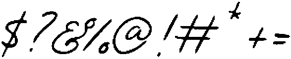 Marigold Grand Ink1 Slant otf (400) Font OTHER CHARS