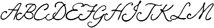 Marigold Grand Ink2 Slant otf (400) Font UPPERCASE