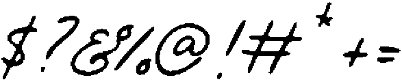Marigold Grand Ink3 Slant otf (400) Font OTHER CHARS