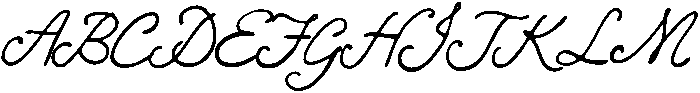 Marigold Grand Ink3 Slant otf (400) Font UPPERCASE
