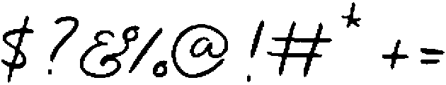 Marigold Grand Wide Ink1 Upright otf (400) Font OTHER CHARS