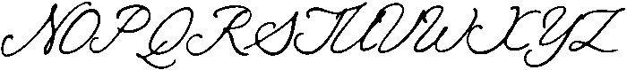 Marigold Grand Wide Ink2 Slant otf (400) Font UPPERCASE