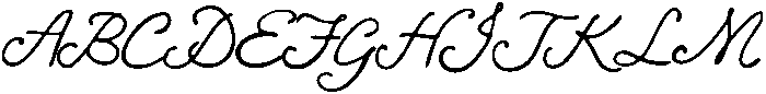 Marigold Grand Wide Ink3 otf (400) Font UPPERCASE