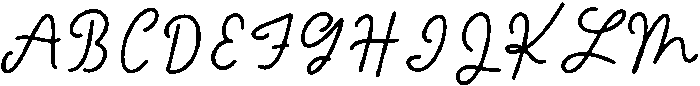 Marigold Manor Script Regular otf (400) Font UPPERCASE