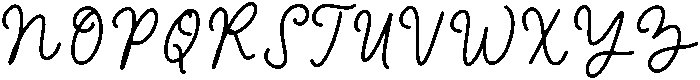 Marigold Manor Script Regular otf (400) Font UPPERCASE