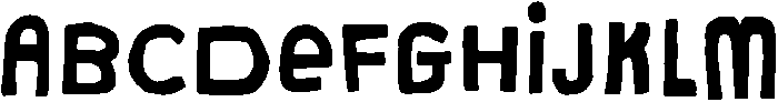 Marigold Market Regular otf (400) Font UPPERCASE