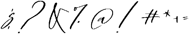 Marigold Regular otf (400) Font OTHER CHARS