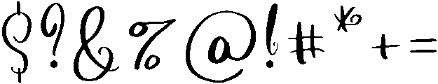 Marigold otf (400) Font OTHER CHARS