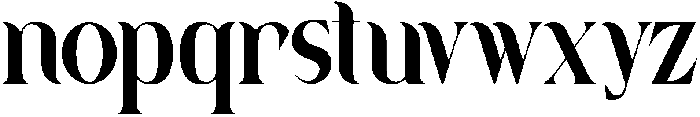 Marigold otf (400) Font LOWERCASE