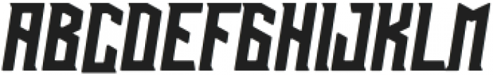 Marijan Serif Italic otf (400) Font UPPERCASE