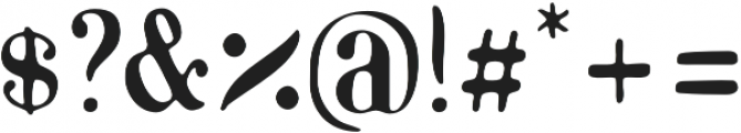 Marinaio Serif Bold otf (700) Font OTHER CHARS