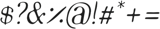 Marinaio Serif Oblique otf (400) Font OTHER CHARS