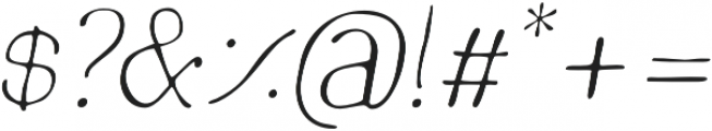 Marinaio Serif Thin Oblique otf (100) Font OTHER CHARS