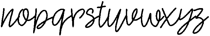 Marine Regular otf (400) Font LOWERCASE