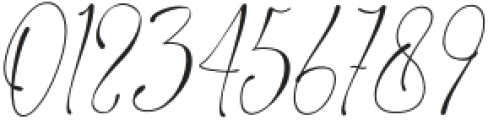 Marinthea Italic Italic otf (400) Font OTHER CHARS