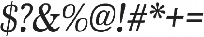 Marion Italic otf (400) Font OTHER CHARS