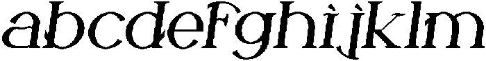 Marise Slant otf (400) FONT