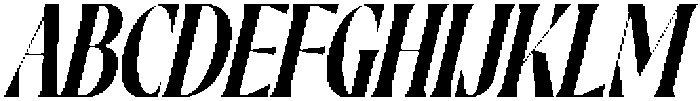 Maristores Italic otf (400) Font UPPERCASE