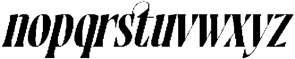 Maristores Italic otf (400) Font LOWERCASE