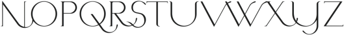 Marittima-Regular ttf (400) Font UPPERCASE