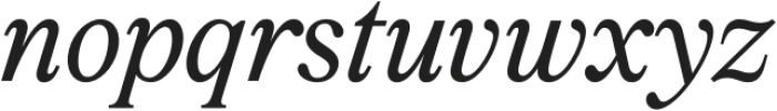 Marjorie Italic otf (400) Font LOWERCASE
