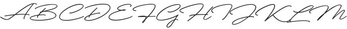 Mark Rasford Signature otf (400) Font UPPERCASE