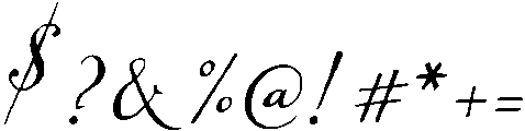 Markee Regular otf (400) Font OTHER CHARS