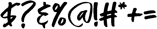 Marker otf (400) Font OTHER CHARS
