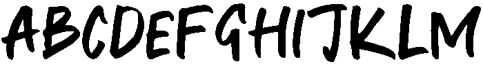 Marker otf (400) Font UPPERCASE