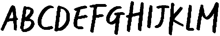 Markerism Regular otf (400) Font UPPERCASE