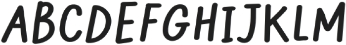 Markerist Regular otf (400) Font UPPERCASE